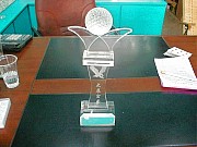 Crystal Glass Trophy