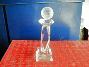 Crystal Glass Trophy