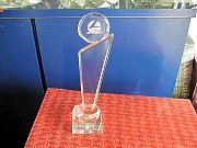 Crystal Glass Trophy