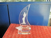 Crystal Glass Trophy