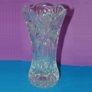 V-106 Crystal Glass Vase, 5-1/4``