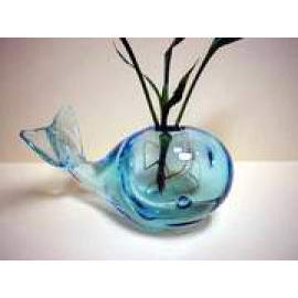 V-104 Glass Vase / Pen Holder (V-104 Glass Vase / Stifthalter)