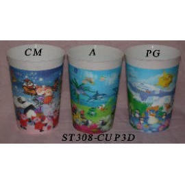 3D PLASTIC CUP (3D Plastic Cup)