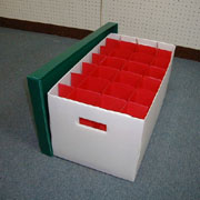 Christmas ornament storage box (M) (SL-9902-NN) (Christmas ornament storage box (M) (SL-9902-NN))