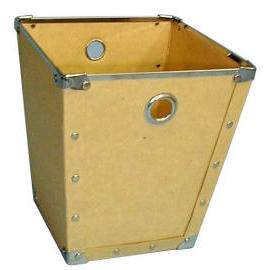 Well-Designed Cardboard trash can (Хорошо продуманная картон мусорное ведро)