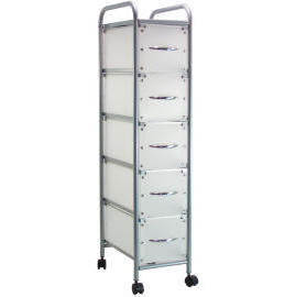 6 Tier storage trolley with 6 PP drawers (SL-IA15-ISL) (6 Tier storage trolley with 6 PP drawers (SL-IA15-ISL))