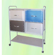 Storage trolley with 4 PP drawers (SL-3024-ISS) (Chariot de rangement avec 4 tiroirs PP (SL-3024-ISS))