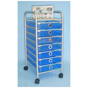 7 Tier storage trolley with 7 PP drawers (SL-IA02-ISL)