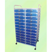 Storage trolley with 24 PP drawers (SL-IA28-ISL)