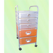 Storage trolley with 3 small & 2 large drawers (SL-IA29-ISL)