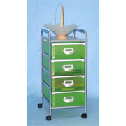 Storage trolley with 4 PP drawers (SL-IA54-ISL)