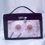 Cosmetic Bag (with Silk-cloth in special printing) (Cosmetic Bag (avec de la soie chiffon dans l`impression de spéciale))