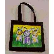 Shopping Bag (with Silk-cloth in special printing)