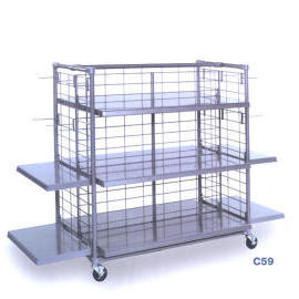 Rolling Clothes Rack (Rolling Clothes Rack)