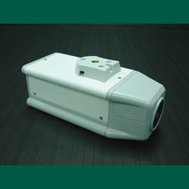 COLOR CCD CAMERA, VARI-FOCAL LENS, SPACE SHUTTLE SHAPE (COLOR CCD CAMERA, VARI-FOCAL LENS, SPACE SHUTTLE SHAPE)