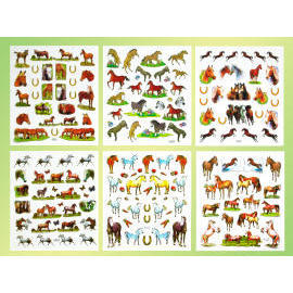 Horse collection sticker (Верховая коллекции наклейка)