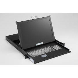 Wide 16:9 LCD Monitor Industrial KVM Drawer (Large 16:9 LCD Monitor industrielle tiroir KVM)