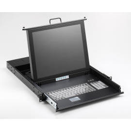 USB Keyboard/Mouse Industrial KVM Drawer (USB Tastatur / Maus-KVM-Einschub Industrial)