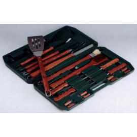 19pc BBQ Tool Set