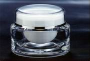 Acrylic Oval Cream Jar (Acrylic Oval Cream Jar)