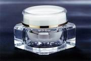 Acrylic Octagonal Cream Jar (Acrylic Octagonal Cream Jar)