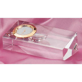 Crystal time piece / quartz / clock (Crystal time piece / quartz / clock)