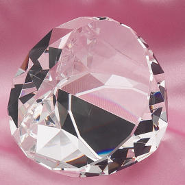 Crystal paperweight