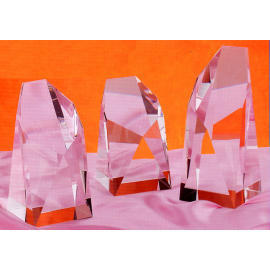 Crystal trophy / award (Kristalltrophäe / award)