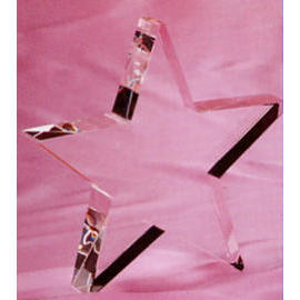 Crystal trophy/award/plaque/decoration (Crystal trophy/award/plaque/decoration)