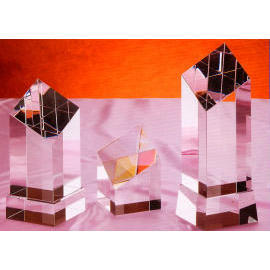 Crystal trophy/award/plaue (Trophée en cristal / award / Plaue)