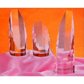 Crystal trophy/award/plaque (Crystal trophy/award/plaque)