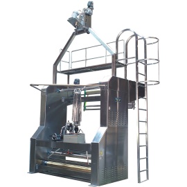 Automatic Slitting Scutching Machine (Automatische Schneide-Schwingen Machine)