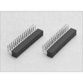 FEMALE HEADER RIGHT ANGLE 2.54mm (H: 5.5mm) CONNECTOR (Buchsensteckleiste RECHTS WINKEL 2,54 mm (H: 5,5 mm) CONNECTOR)