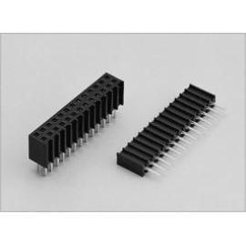 FEMALE HEADER STRAIGHT 2.54mm (H: 8.6mm) CONNECTOR (Buchsensteckleiste STRAIGHT 2,54 mm (H: 8,6 mm) CONNECTOR)