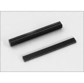 FEMALE HEADER 1.27mm*2.54mm STRAIGHT (H:4.6mm) CONNECTOR (Buchsensteckleiste STRAIGHT 1,27 * 2,54 mm (H: 4,6 mm) CONNECTOR)