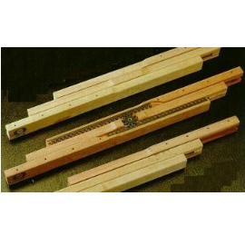 wooden slide rails