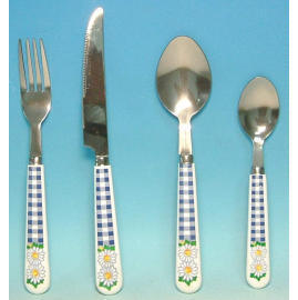 Plastic Flatware Set (Установить пластиковые столовые приборы)