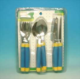 PLASTIC CUTLERY SET A618-12P (ПЛАСТИКОВЫЕ НОЖЕВЫЕ SET A618 2P)