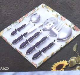 PLASTIC CUTLERY SET A625-5P (COUVERTS EN PLASTIQUE SET A625-5P)