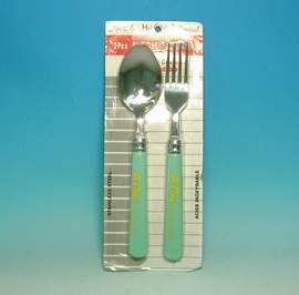 PLASTIC CUTLERY SET A652-2P (COUVERTS EN PLASTIQUE SET A652-2P)