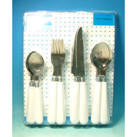 Plastic Flatware Set (Установить пластиковые столовые приборы)