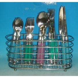 Plastic Flatware Set (Kunststoff-Besteck-Set)