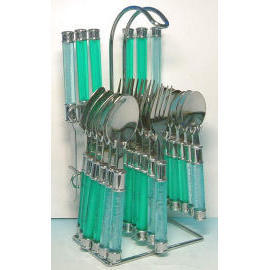 Plastic Flatware Set (Установить пластиковые столовые приборы)