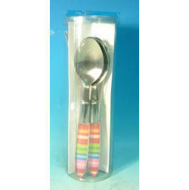 Plastic Flatware Set (Установить пластиковые столовые приборы)