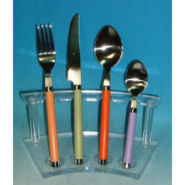 Plastic Flatware Set (Установить пластиковые столовые приборы)