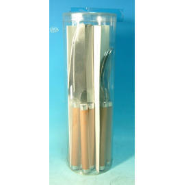 Plastic Flatware Set (Установить пластиковые столовые приборы)