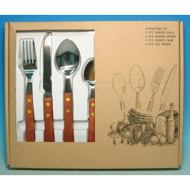Plastic Flatware Set (Установить пластиковые столовые приборы)