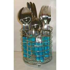 Plastic Flatware set (Пластиковые столовые приборы набора)