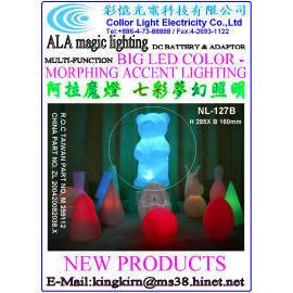 BIG LED COLOR LIGHTING (BIG COULEUR DE DEL D`ÉCLAIRAGE)