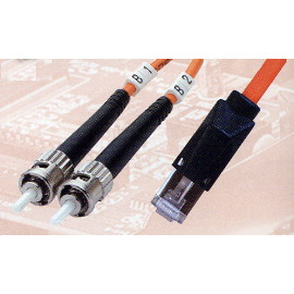 ST / MTRJ Fiber Optic Patch Cable